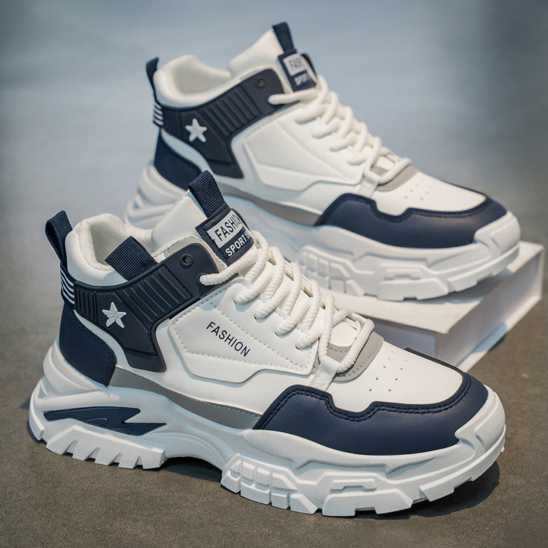 Ladies sporty chunky sneakers with stable tread sole and ergonomic cushioning Mune Fashion