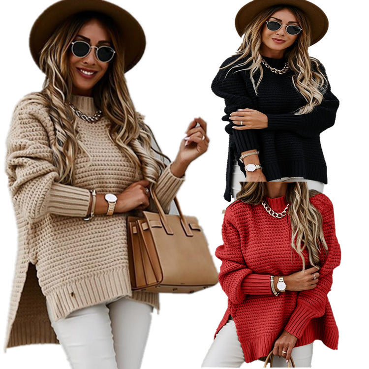 Women's Cozy Knit Sweater In Casual Oversized Cut Mune
