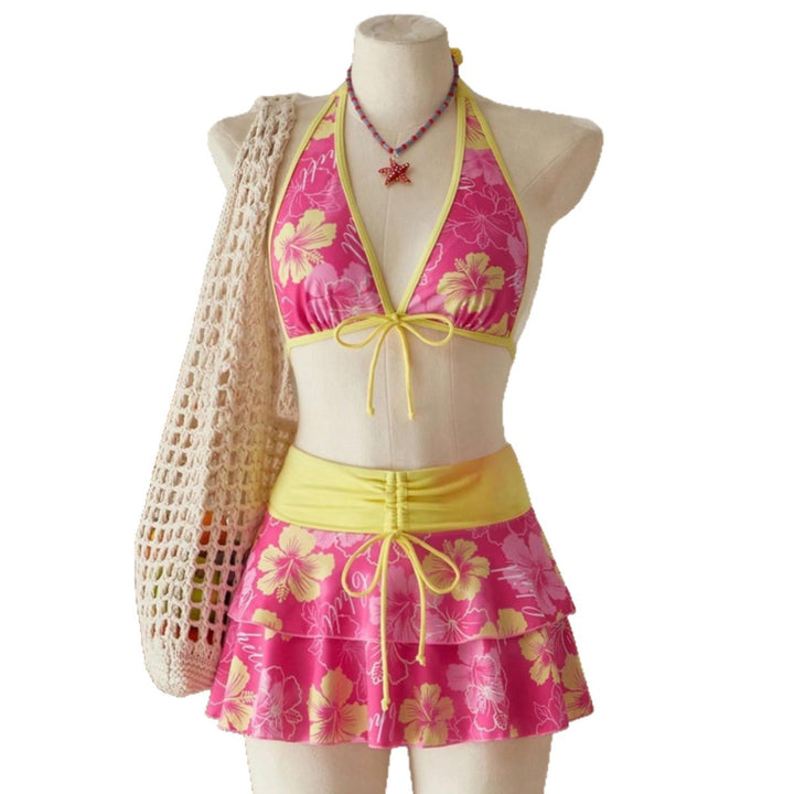 Women's Bikini Set with Skirt Mune Fashion