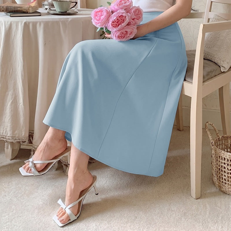 Women’s maxi skirts with decorative button placket Mune Fashion
