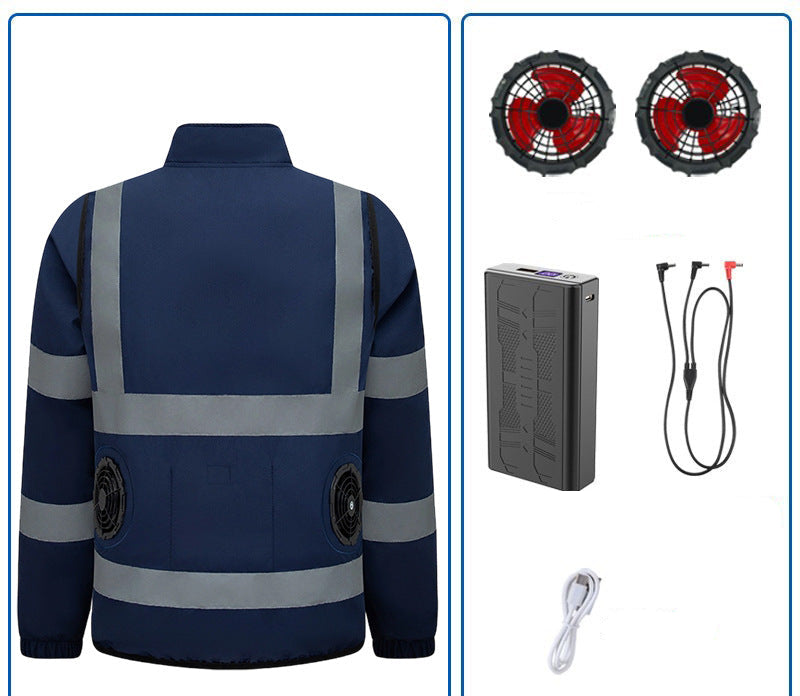 Unisex portable battery fan set for cooling vest with quiet fans Mune Fashion