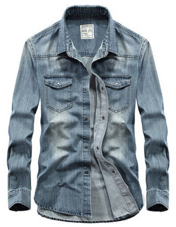 Men's Jeans Shirt Mune Fashion