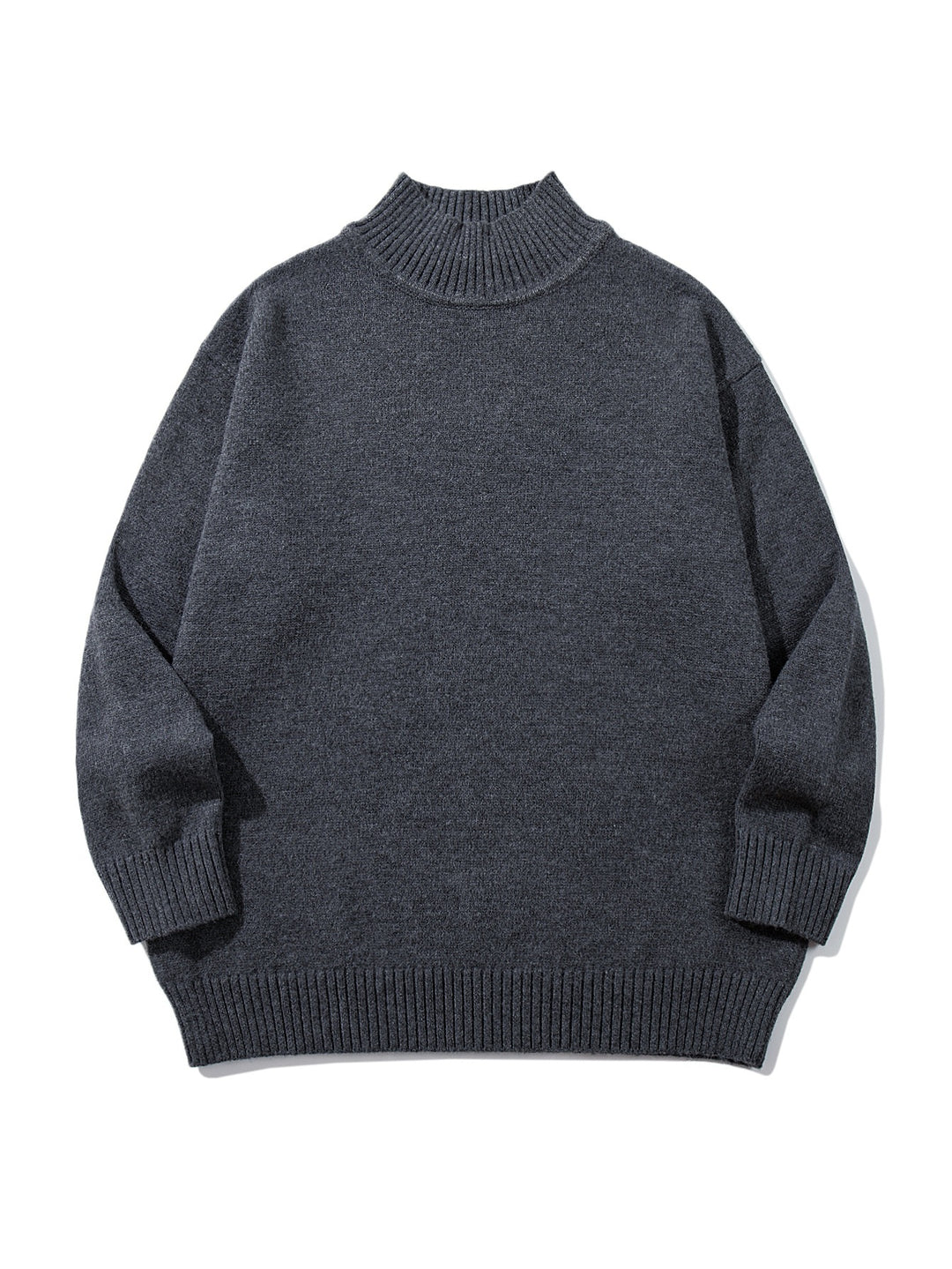 Unisex Oversize-Troyer-Pullover with short standing collar and wide ribbed cuffs Mune Fashion