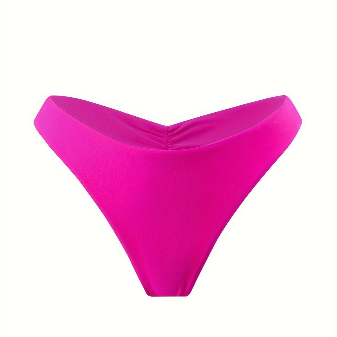 Women's bikini bottom with side ruffle details and high cut Mune Fashion