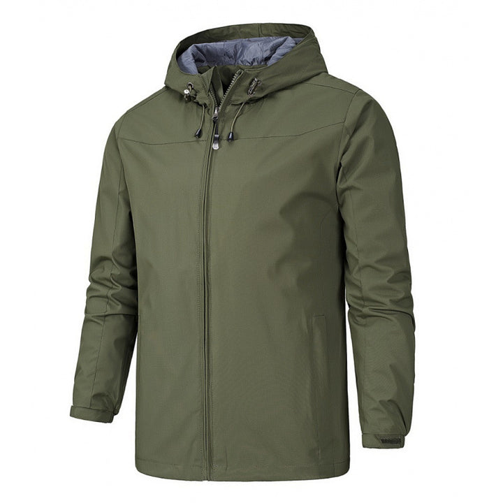 Men's Sporty Transitional Jacket with Floral Pattern Mune Fashion