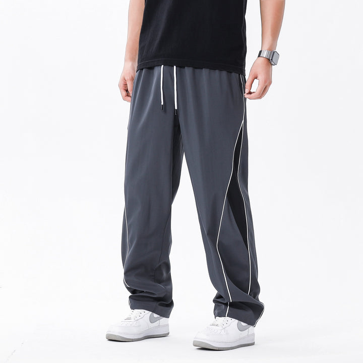 Men's sporty training pants with elastic waistband Mune Fashion