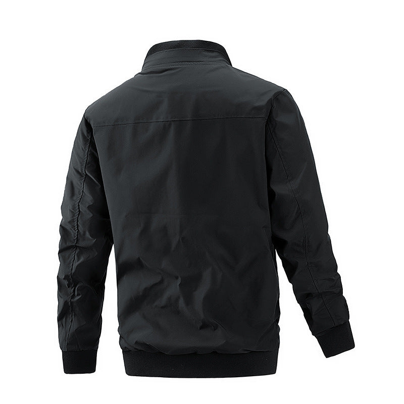 Men's Fashion Transitional Jacket with Functional Zipper Mune Fashion