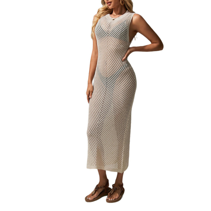 Ladies Maxi Crochet Dress Mune Fashion