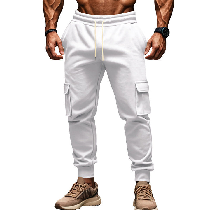 Men's Nano Thermo Cargo Jogging Pants with Fleece Lining, Elastic Waistband, and Large Cargo Pockets Mune Fashion