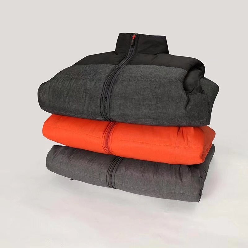 Men's Lightweight Quilted Vest with High Collar Mune Fashion