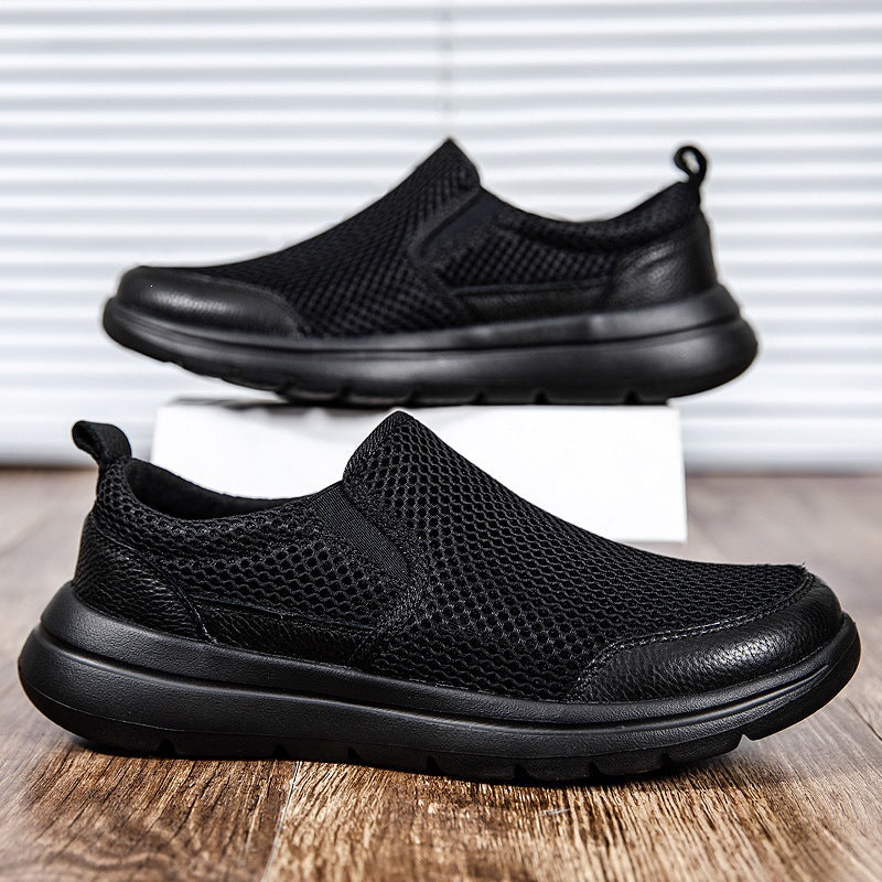 Men Breathable Slip-On Sneakers Mune Fashion