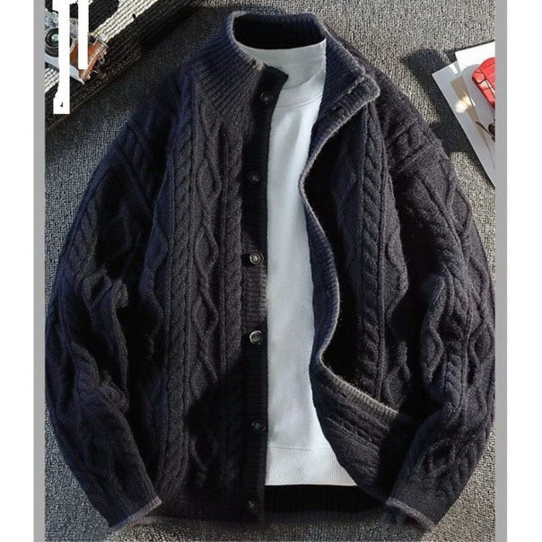 Men's Chunky Knit Knarz Cardigan Mune Fashion