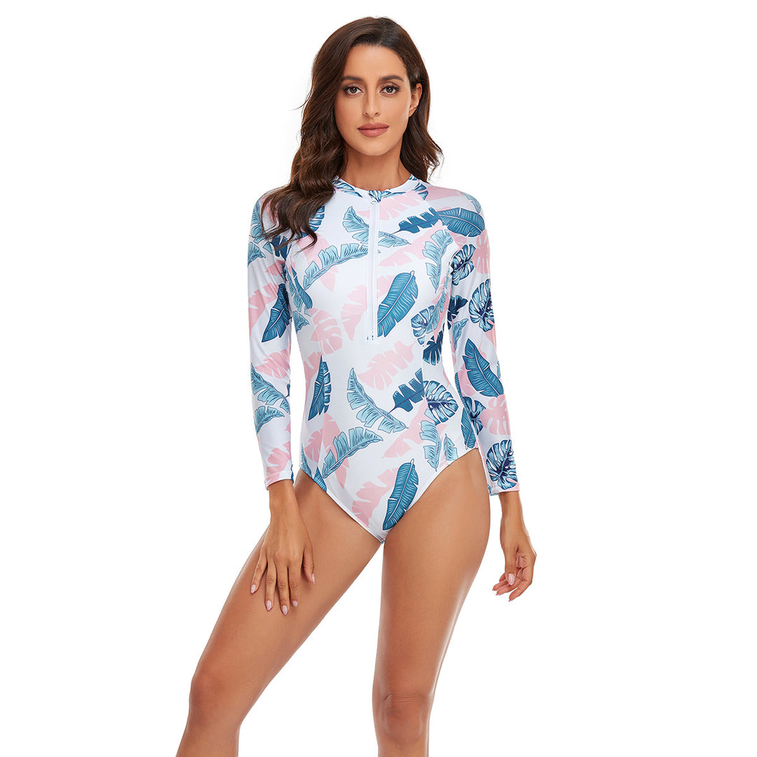 Women's Long Sleeve Swimsuit with Sporty Fit Mune Fashion