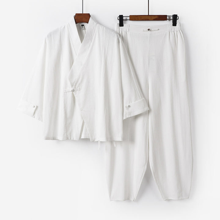 Men's Kimono Jackets and Harem Pants Set Mune Fashion