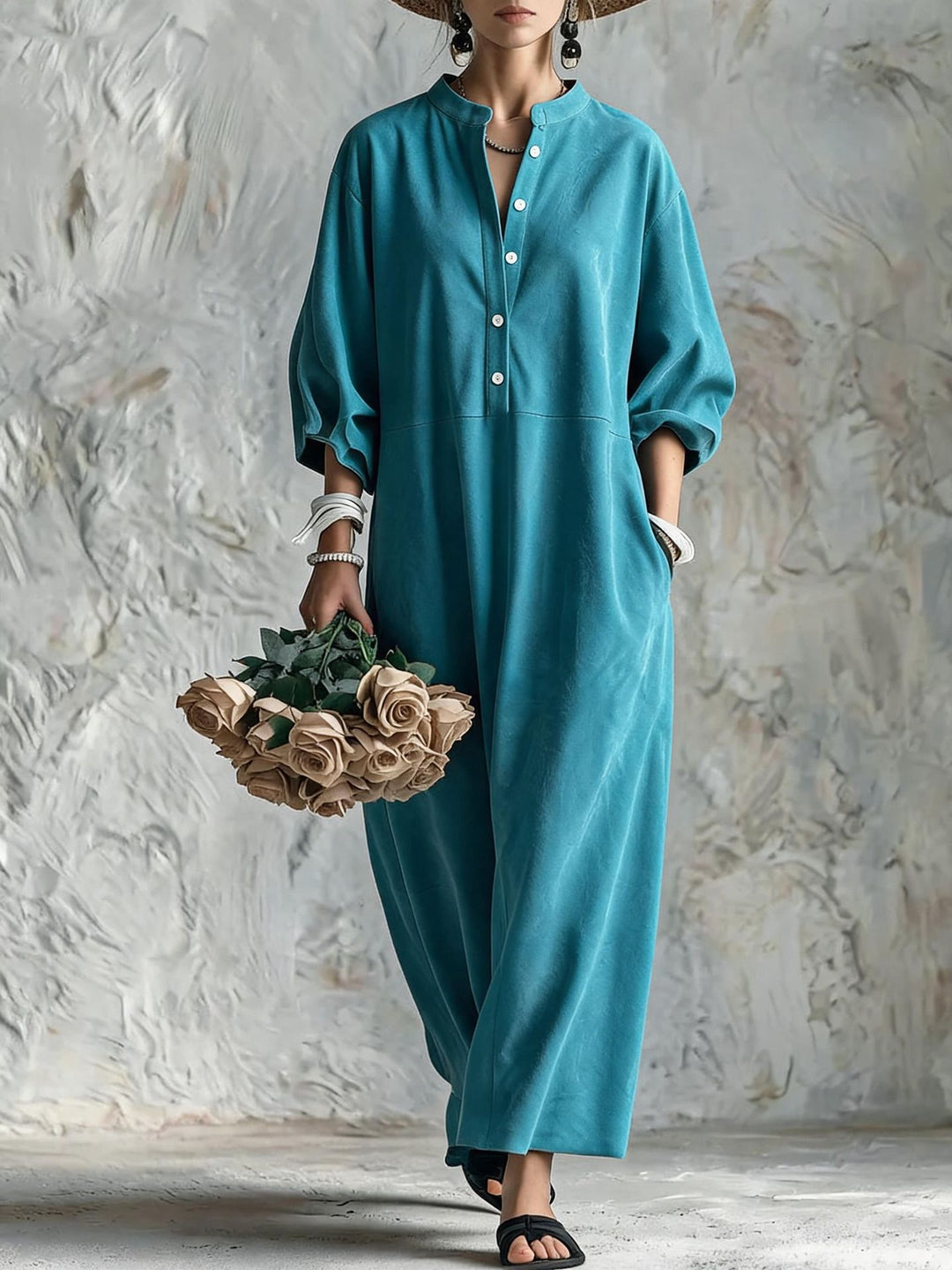 Women Casual Maxi Dress Mune Fashion