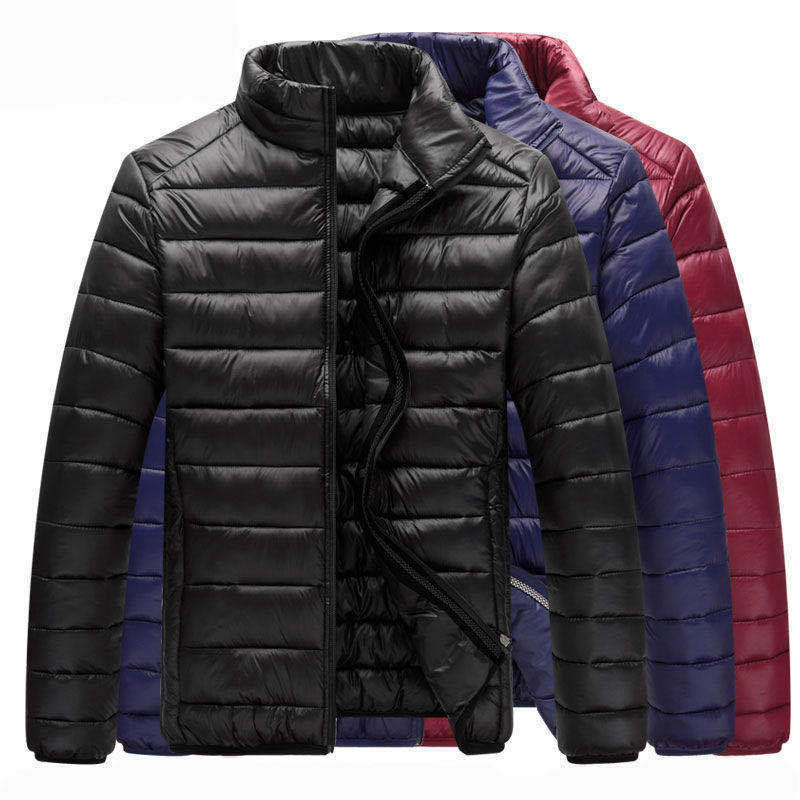 Men's nan ultra-light padded jacket with stand-up collar and full zip Mune Fashion