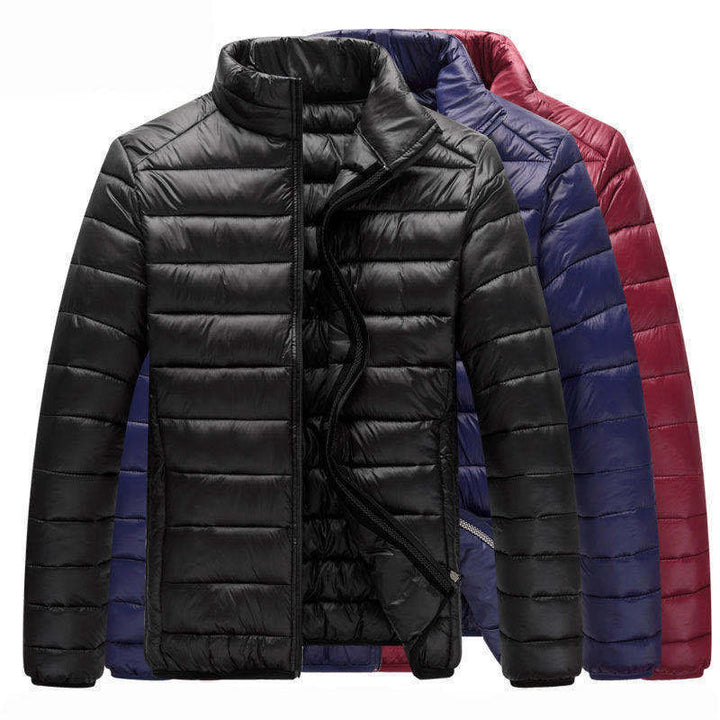 Men's nan ultra-light padded jacket with stand-up collar and full zip Mune Fashion