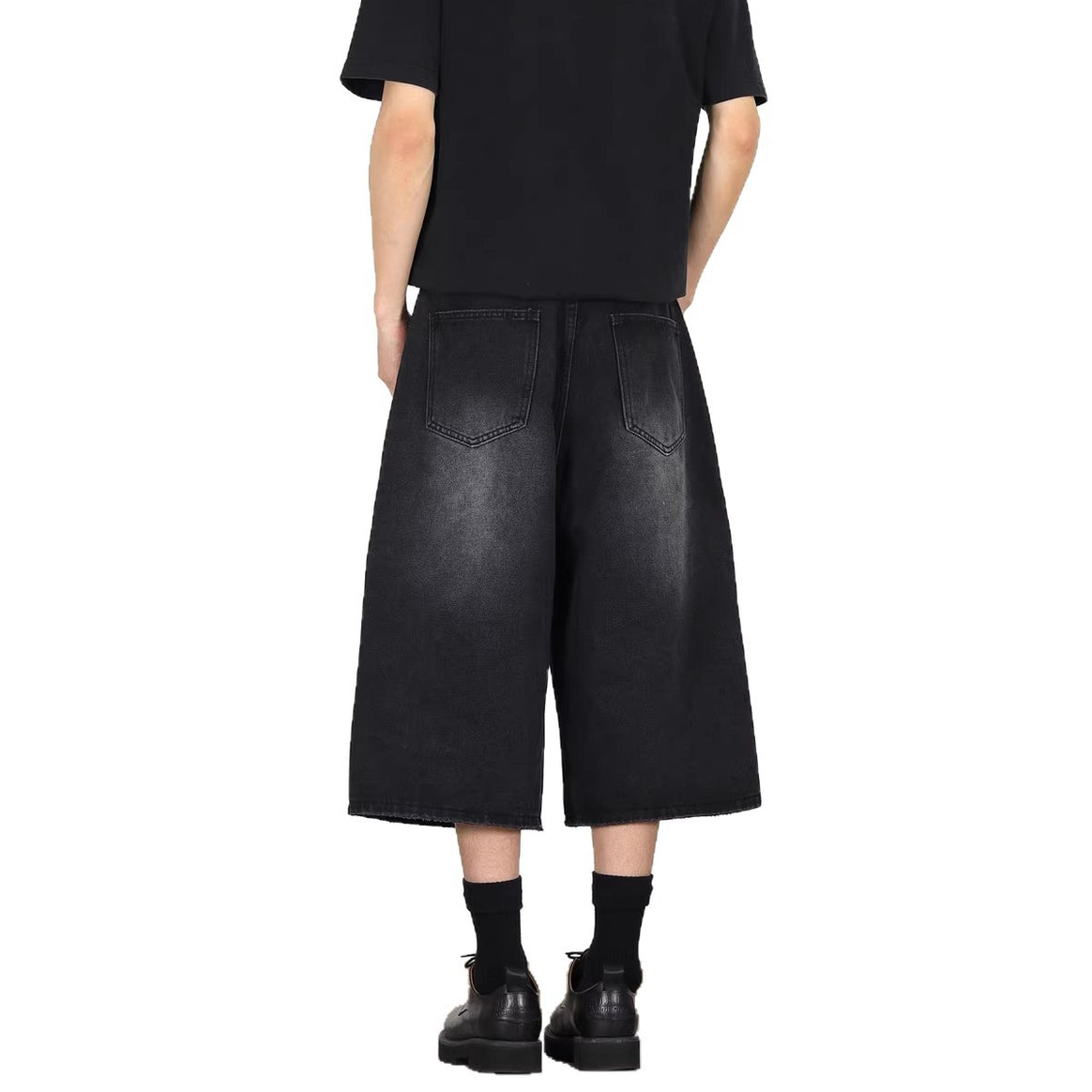 Men's Fashion Dialen Denim Cargo Shorts Mune Fashion