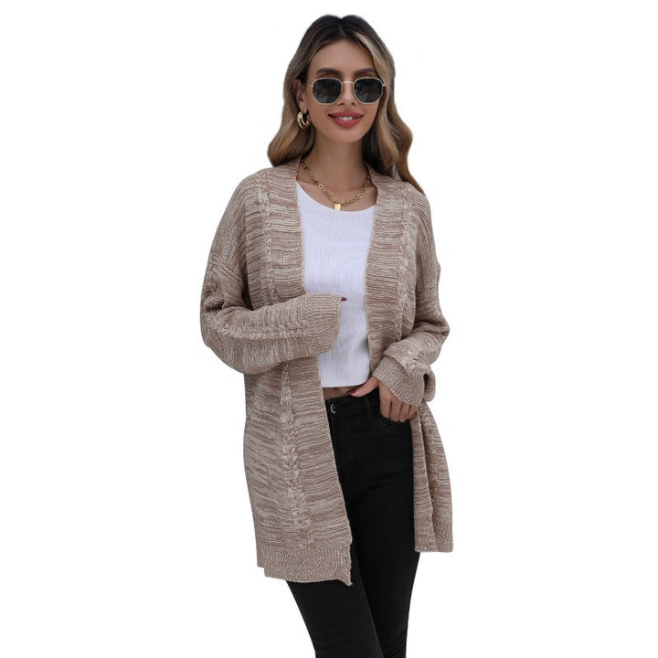 Women’s Fashionable Knit Cardigan with Loose Sleeves Mune Fashion
