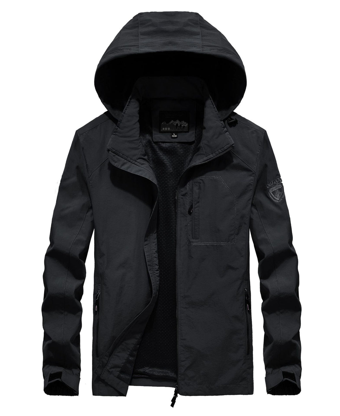Men's lightweight breathable field parka with mesh lining and hood Mune Fashion