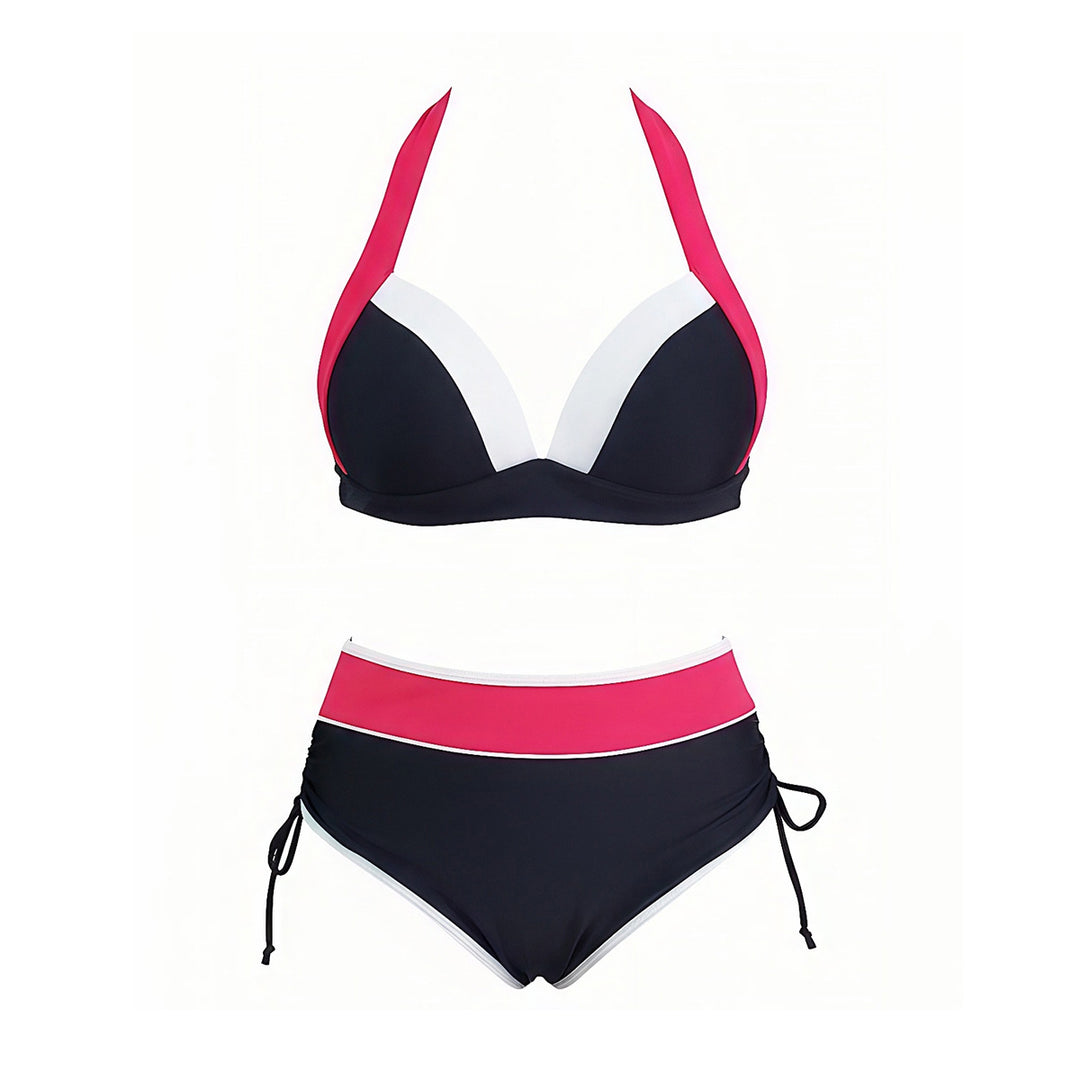 Ladies sporty elegant bikini with halter top Mune Fashion
