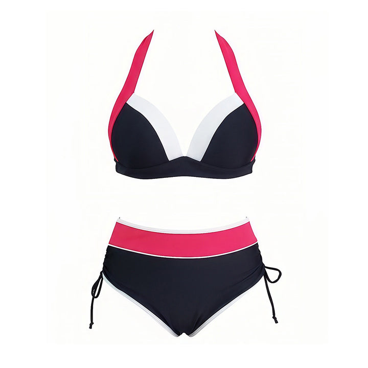 Ladies sporty elegant bikini with halter top Mune Fashion