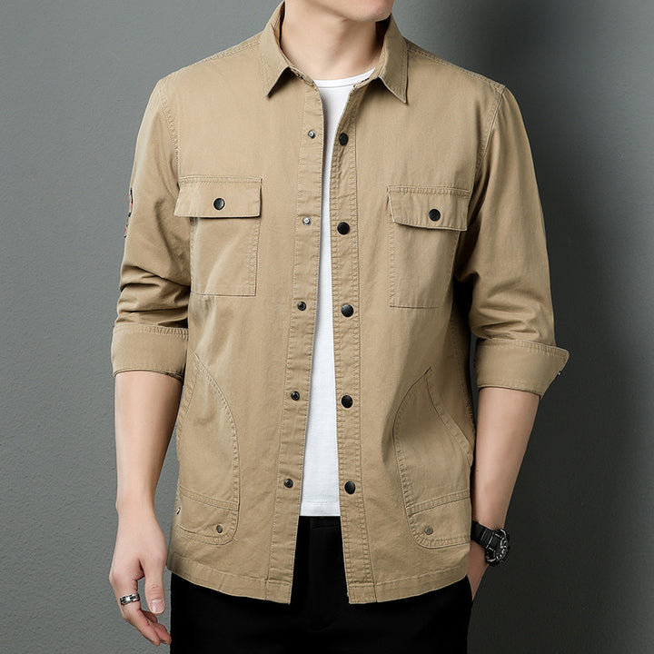 Men's Utility Shirt Jacket Mune Fashion