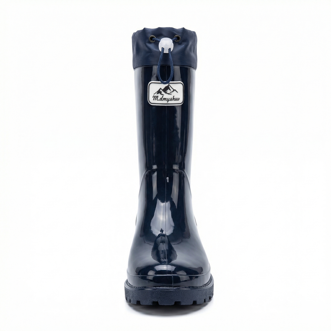 Women High Quality and Stylish Rubber Boots with Adjustable Lacing System Mune Fashion