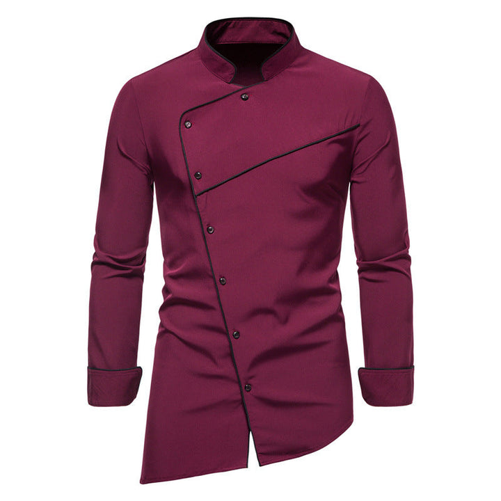 Men's chef jacket with stylish accents and professional cut Mune Fashion