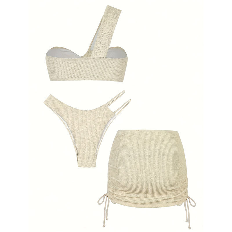 Women's Strappy Bikini Set with Braided Design Mune Fashion