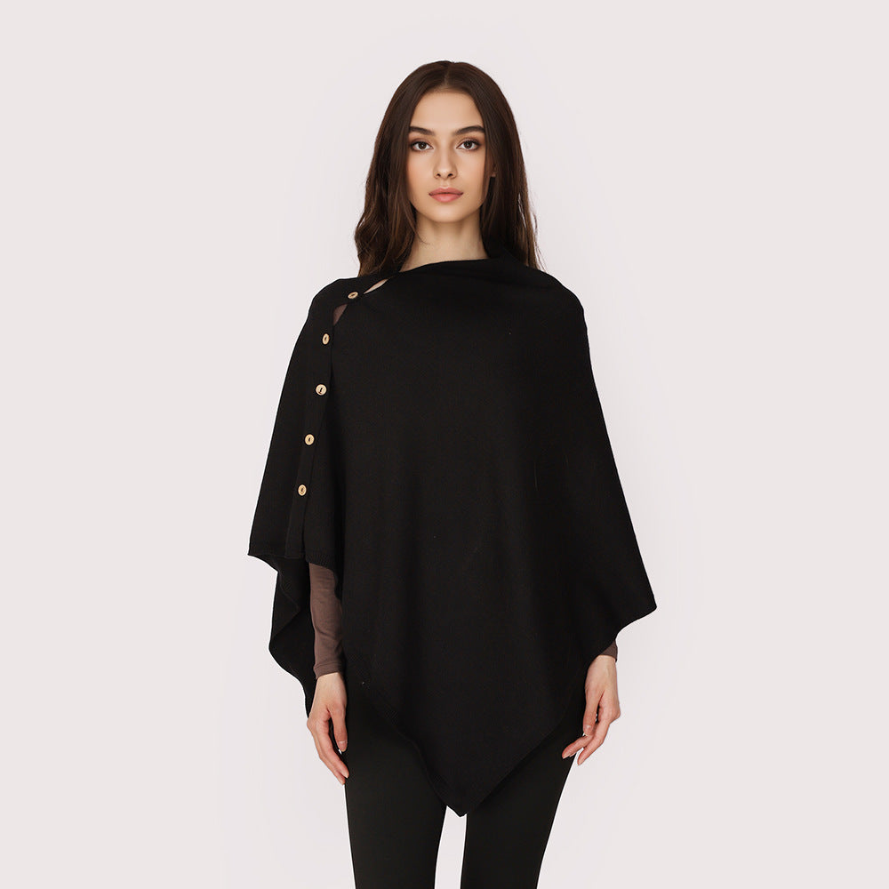 Women Oversize-Oriental Jacquard Cover-Up with Paisley Medallion and Decorative Stitch Mune Fashion