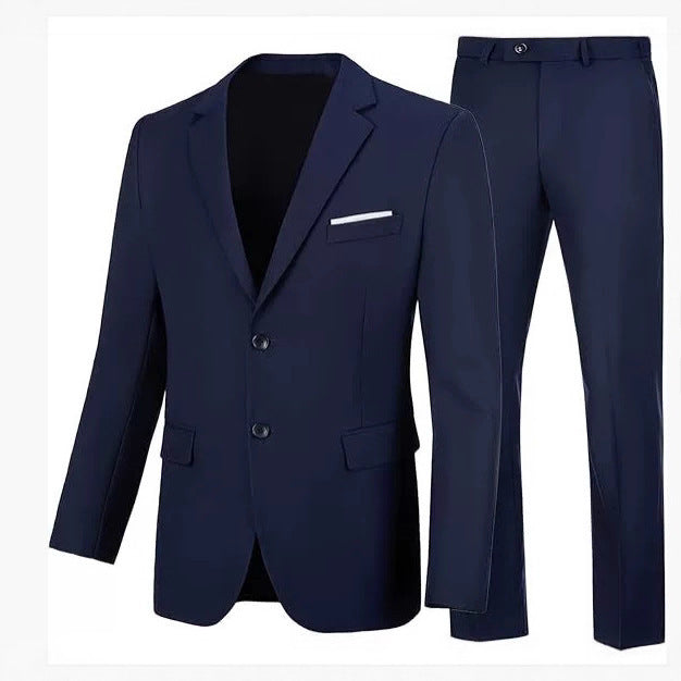 Men's slim fit business jacket made of stretch fabric Mune Fashion