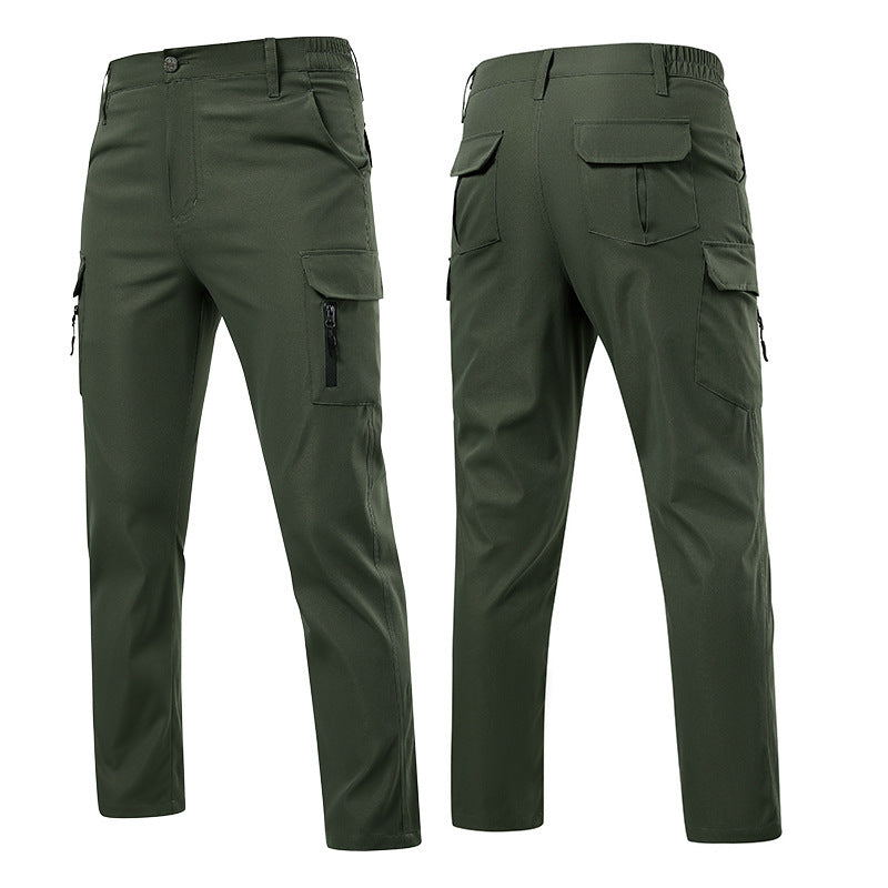 Men's Comfortable Cargo Pants with Elastic Cuffs Mune Fashion