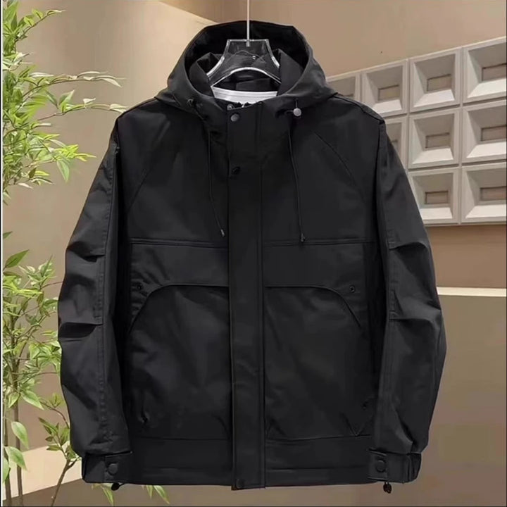 Men's Fashion Leisure Jacket with Hood Mune Fashion