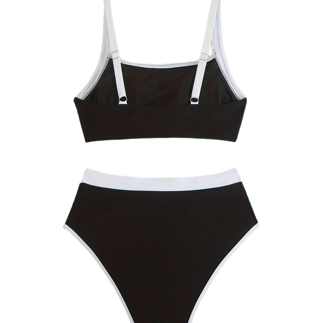 Women's bikini set with sporty cut and high-waisted briefs Mune Fashion