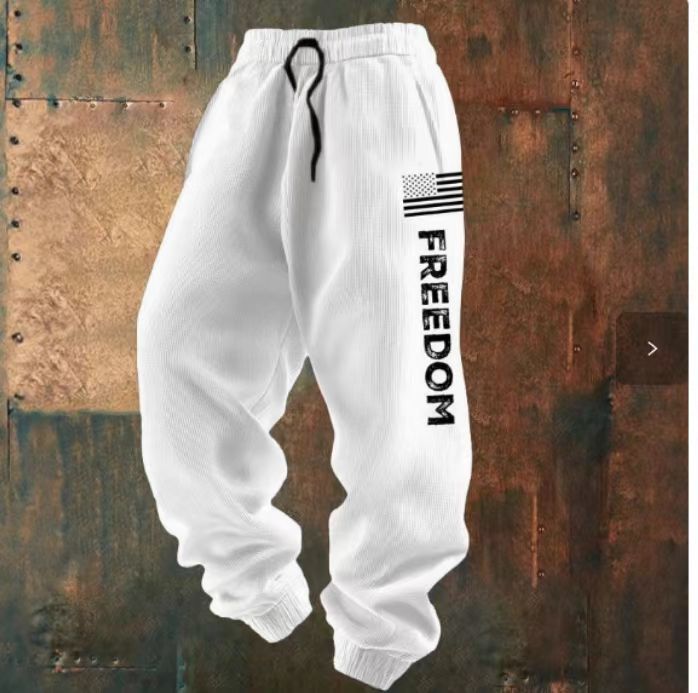 Women's Comfortable Leisure Pants with Creative Print Mune Fashion