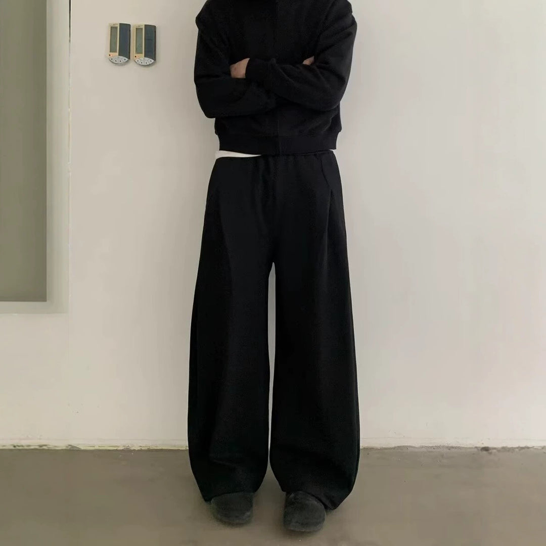 Women's Fashion Oversized Hoodie and Wide-leg Pants Set Mune Fashion