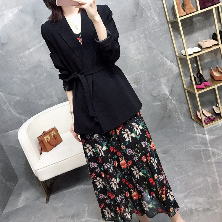 Ladies Elegant and Versatile Long Coat Mune Fashion