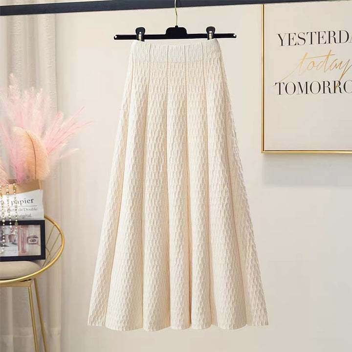 Women's Airy Pleated Maxi Skirt Mune Fashion