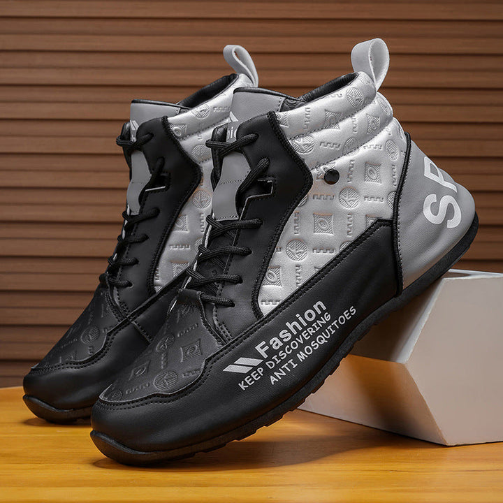 Women sporty high-top sneakers with protective design and non-slip sole Mune Fashion