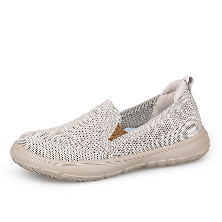 Women's seamless knitted slipper with ergonomic footbed contour and shock-absorbing lightweight sole Mune Fashion