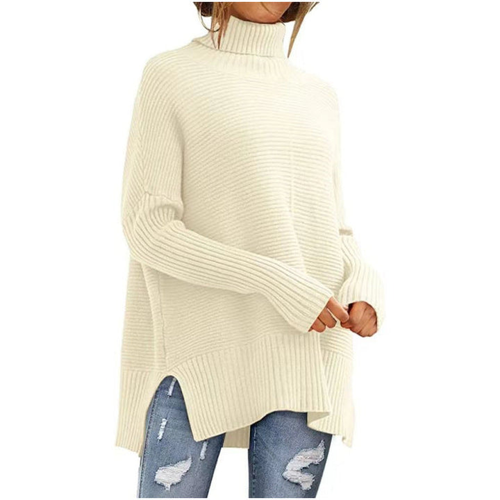 Women's Cozy Turtleneck Sweater Mune
