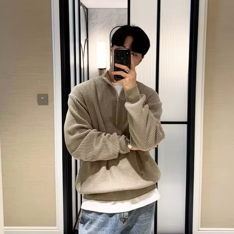 Men's Premium Zip Sweater Mune Fashion