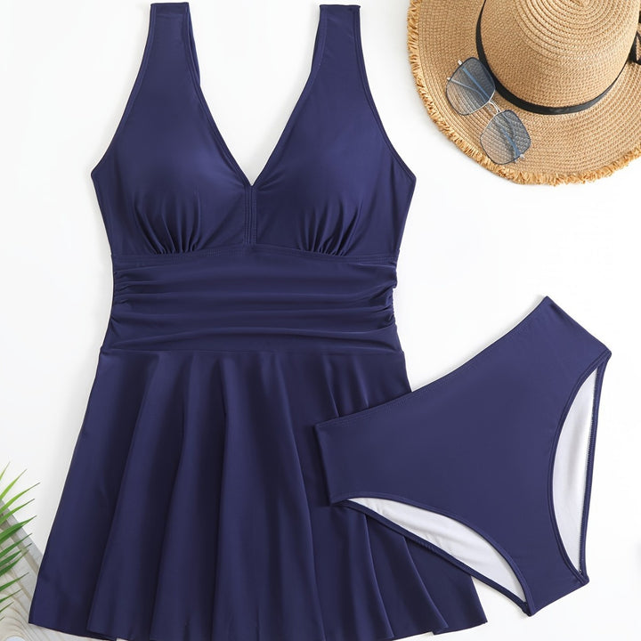 Women's Swim Under Dress with Fashionable Skirt Mune Fashion