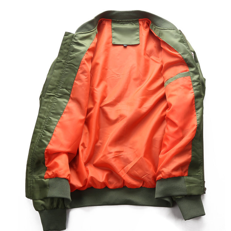 Men's bomber jacket with practical patches Mune Fashion