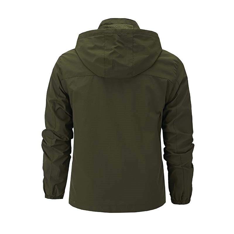 Men's functional jacket with hood Mune Fashion