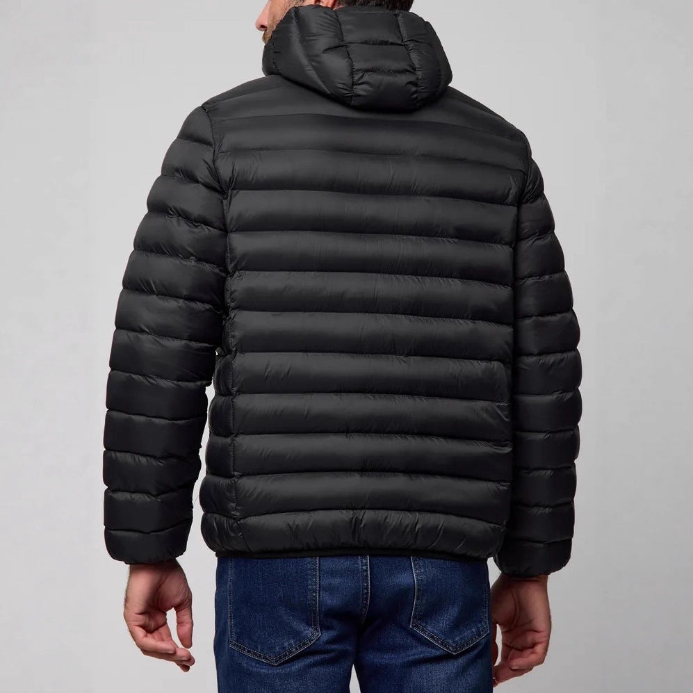 Women's Modern Quilted Jacket with Hood