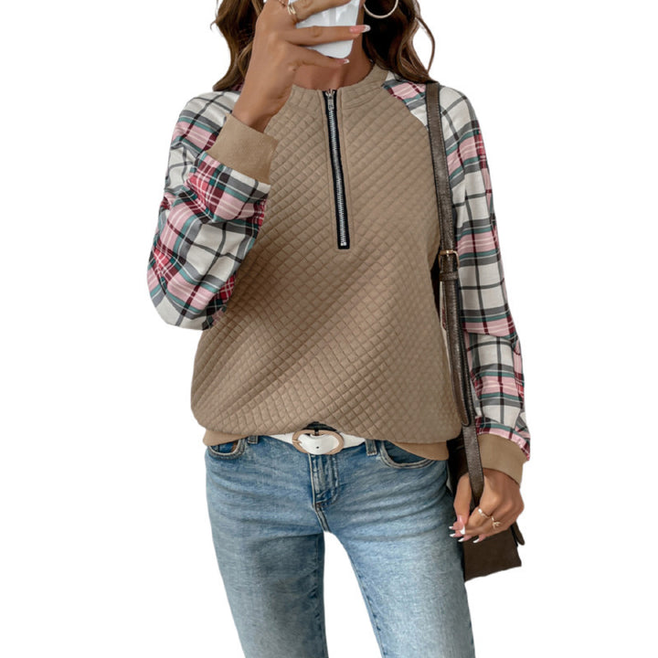 Women's Casual Zip Sweatshirt Mune Fashion
