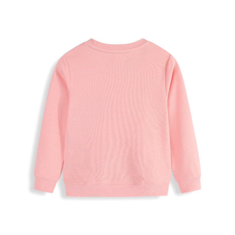 Girl's sweatshirt with cute dinosaur appliqué design Mune Fashion