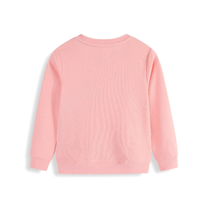 Girl's sweatshirt with cute dinosaur appliqué design Mune Fashion